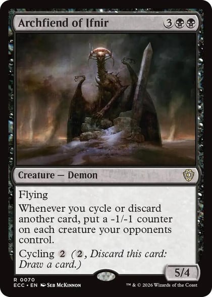Archfiend of Ifnir, Commander: Lorwyn Eclipsed 70