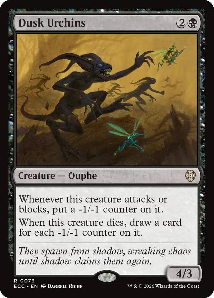 Dusk Urchins, Commander: Lorwyn Eclipsed 73