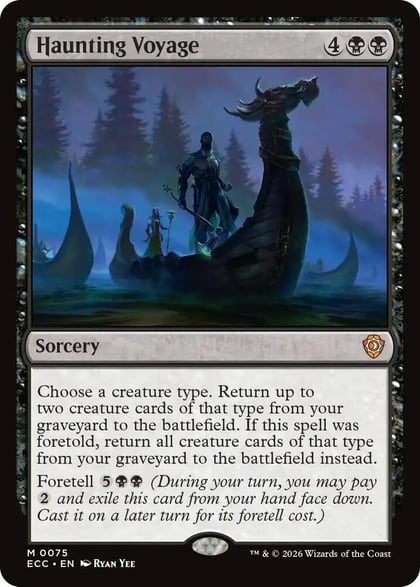 Haunting Voyage, Commander: Lorwyn Eclipsed 75