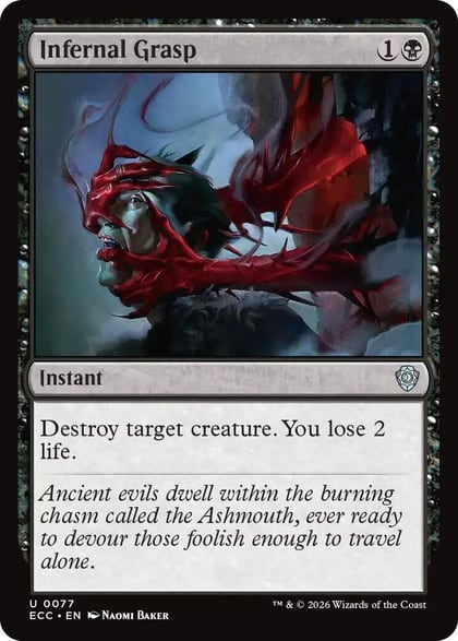 Infernal Grasp, Commander: Lorwyn Eclipsed 77