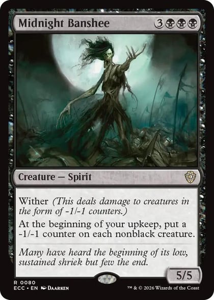 Midnight Banshee, Commander: Lorwyn Eclipsed 80