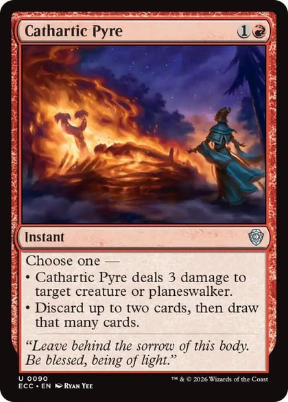 Cathartic Pyre, Commander: Lorwyn Eclipsed 90
