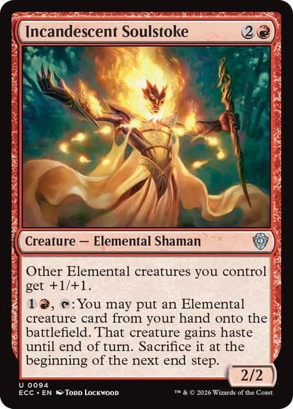 Incandescent Soulstoke, Commander: Lorwyn Eclipsed 94
