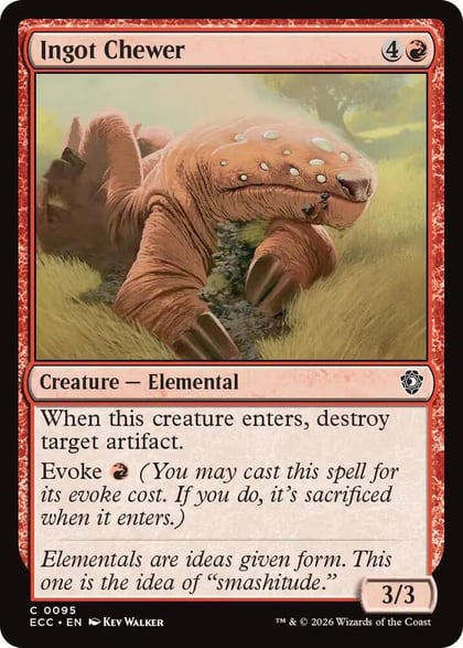 Ingot Chewer, Commander: Lorwyn Eclipsed 95