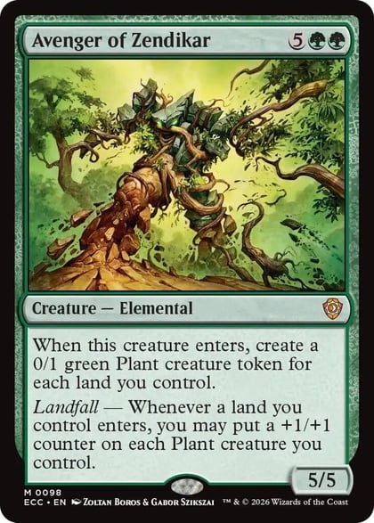 Avenger of Zendikar, Commander: Lorwyn Eclipsed 98