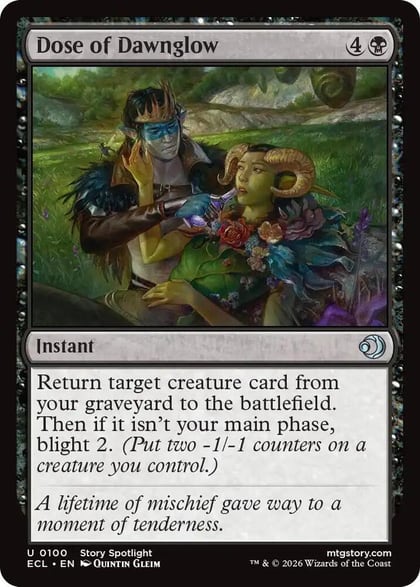 Dose of Dawnglow, Lorwyn Eclipsed 100