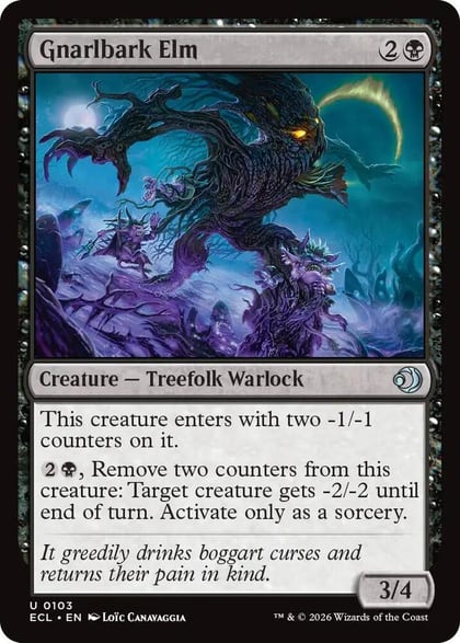 Gnarlbark Elm, Lorwyn Eclipsed 103