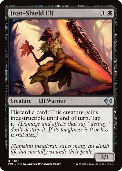 Iron-Shield Elf, Lorwyn Eclipsed 108