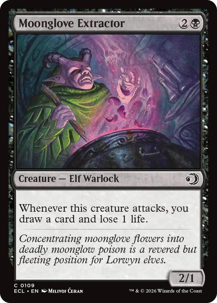 Moonglove Extractor, Lorwyn Eclipsed 109