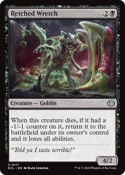 Retched Wretch, Lorwyn Eclipsed 117