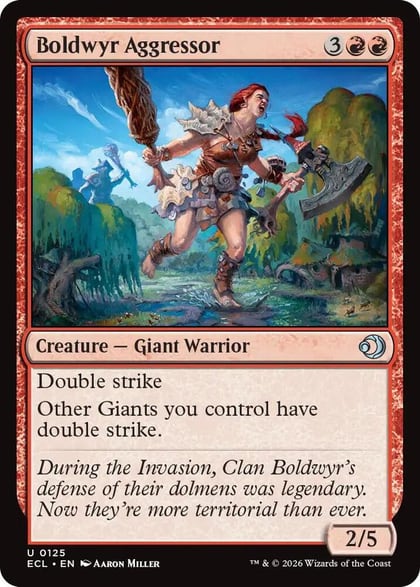 Boldwyr Aggressor, Lorwyn Eclipsed 125
