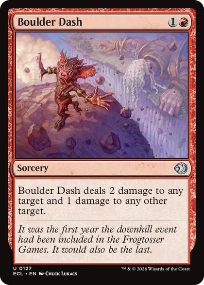 Boulder Dash, Lorwyn Eclipsed 127
