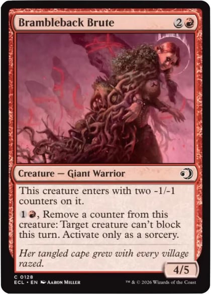 Brambleback Brute, Lorwyn Eclipsed 128