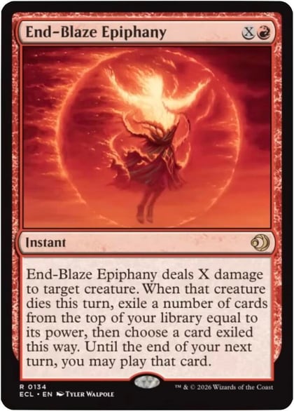 End-Blaze Epiphany, Lorwyn Eclipsed 134