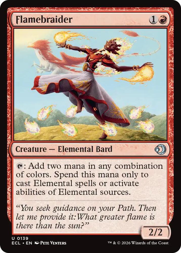Flamebraider, Lorwyn Eclipsed 139