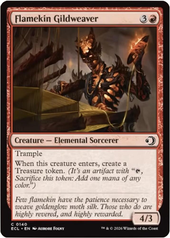 Flamekin Gildweaver, Lorwyn Eclipsed 140