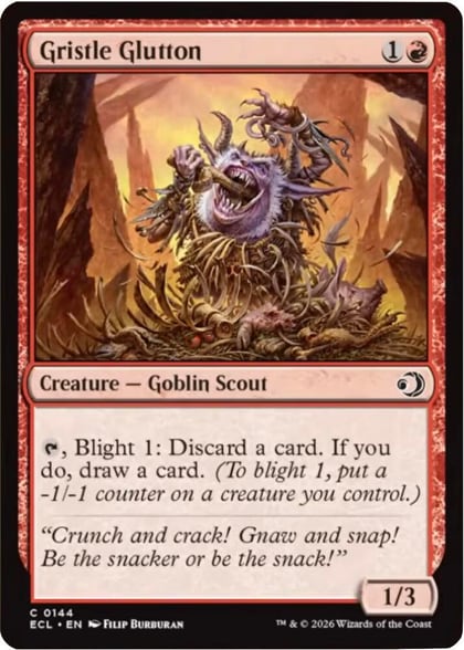 Gristle Glutton, Lorwyn Eclipsed 144