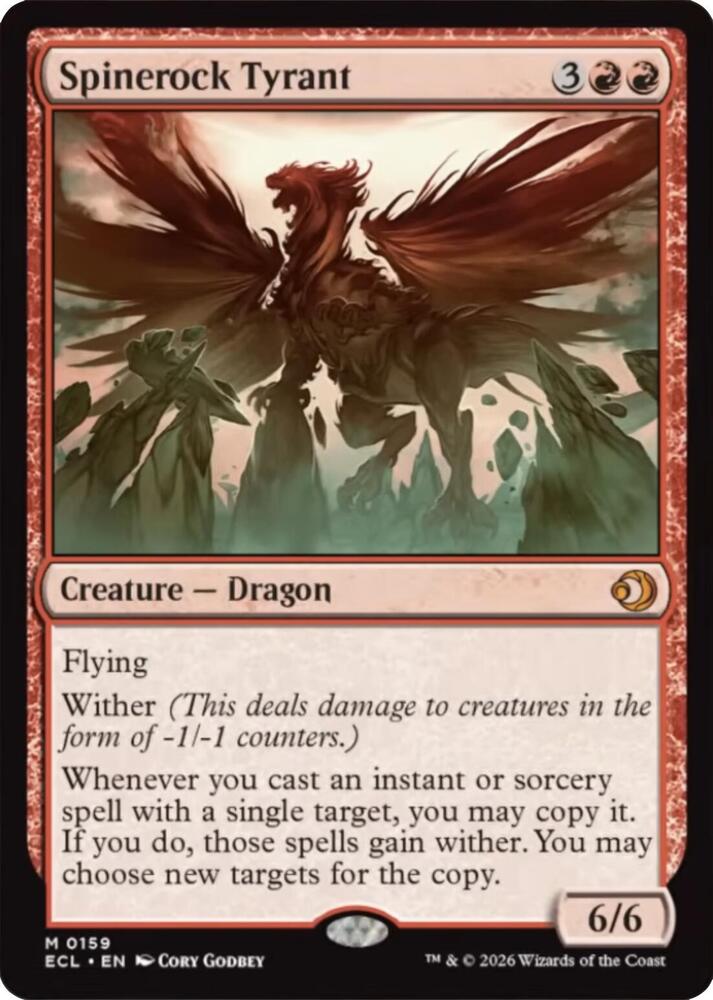 Spinerock Tyrant, Lorwyn Eclipsed 159
