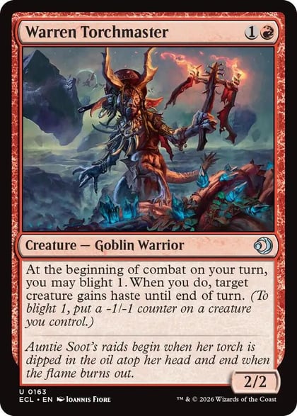 Warren Torchmaster, Lorwyn Eclipsed 163