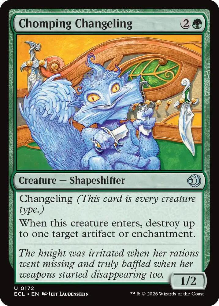 Chomping Changeling, Lorwyn Eclipsed 172