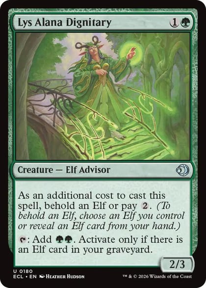 Lys Alana Dignitary, Lorwyn Eclipsed 180