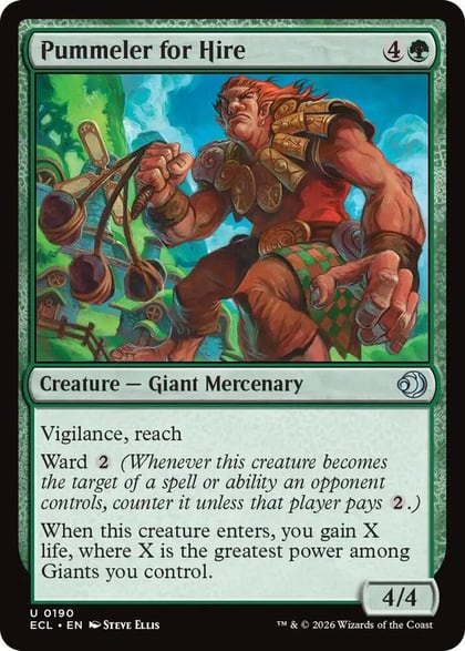 Pummeler for Hire, Lorwyn Eclipsed 190