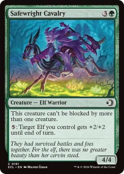 Safewright Cavalry, Lorwyn Eclipsed 191