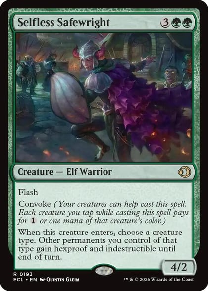Selfless Safewright, Lorwyn Eclipsed 193