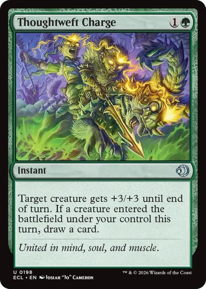 Thoughtweft Charge, Lorwyn Eclipsed 198