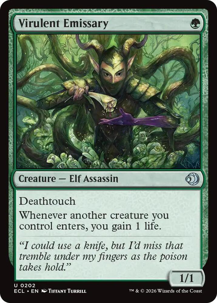 Virulent Emissary, Lorwyn Eclipsed 202