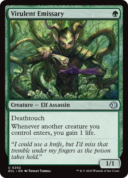 Virulent Emissary, Lorwyn Eclipsed 202