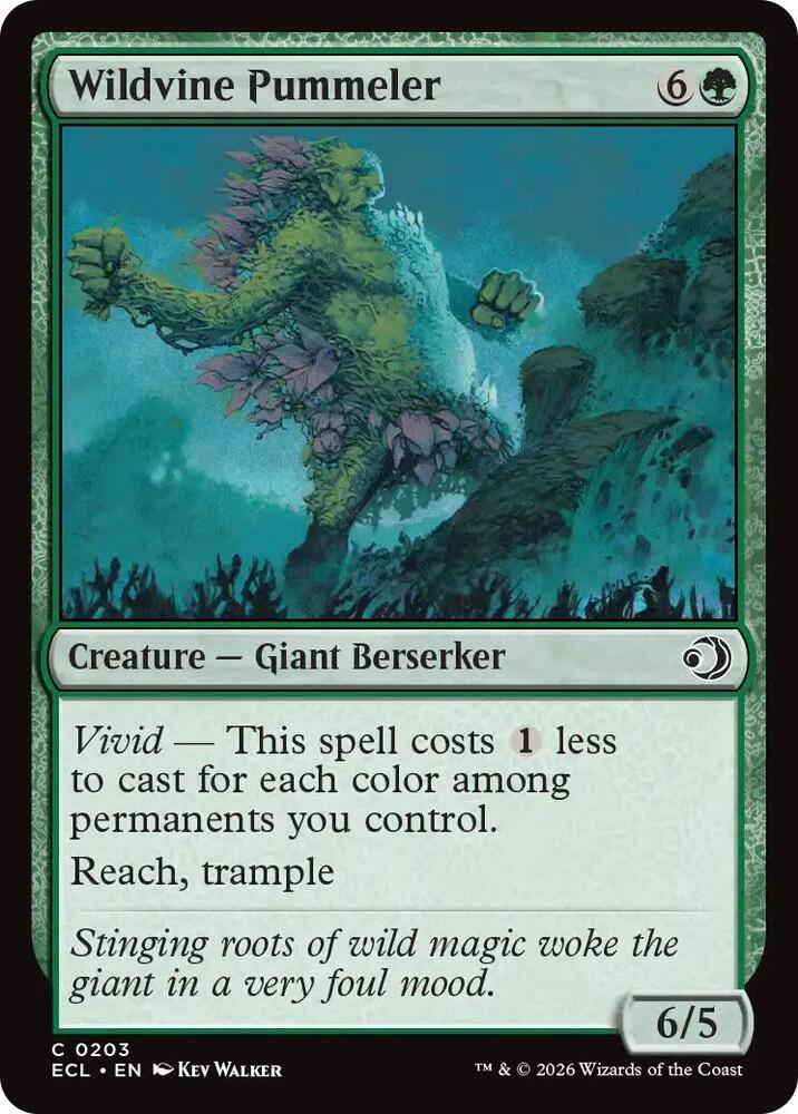 Wildvine Pummeler, Lorwyn Eclipsed 203