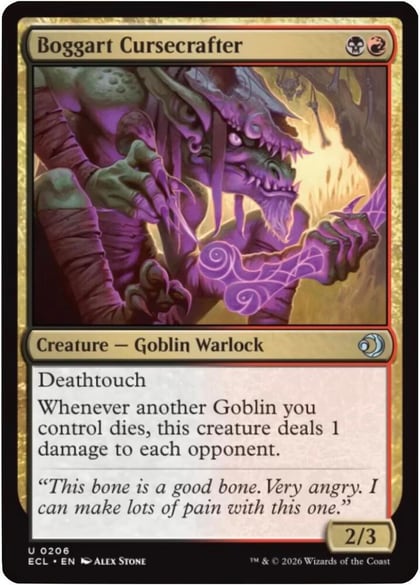Boggart Cursecrafter, Lorwyn Eclipsed 206