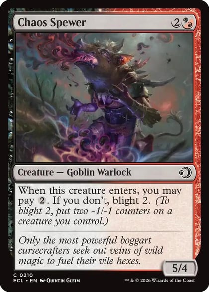 Chaos Spewer, Lorwyn Eclipsed 210