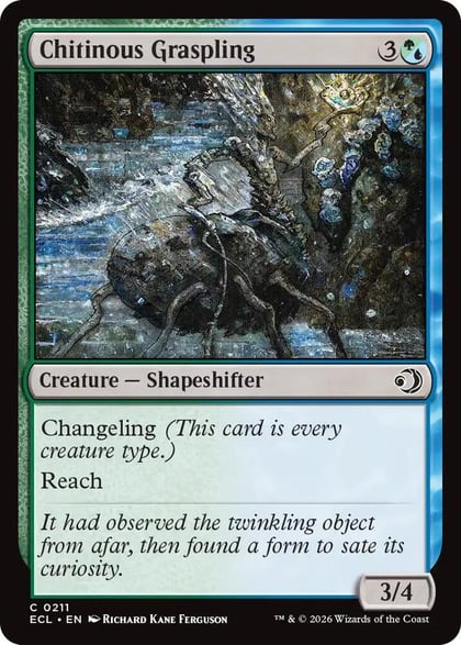Chitinous Graspling, Lorwyn Eclipsed 211