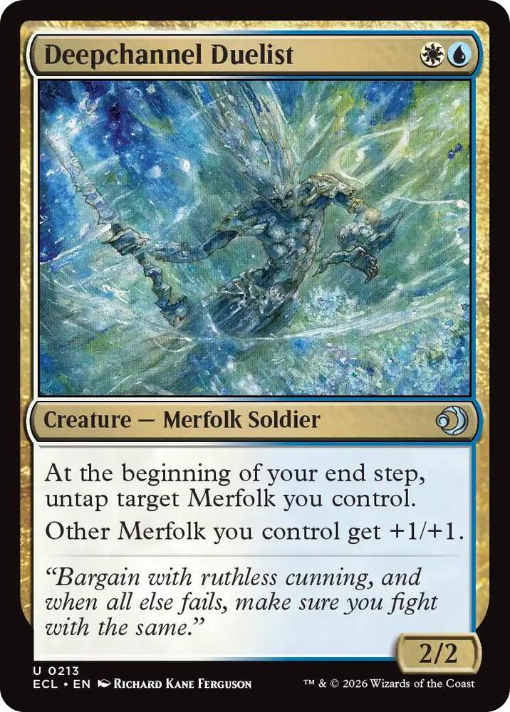 Deepchannel Duelist, Lorwyn Eclipsed 213