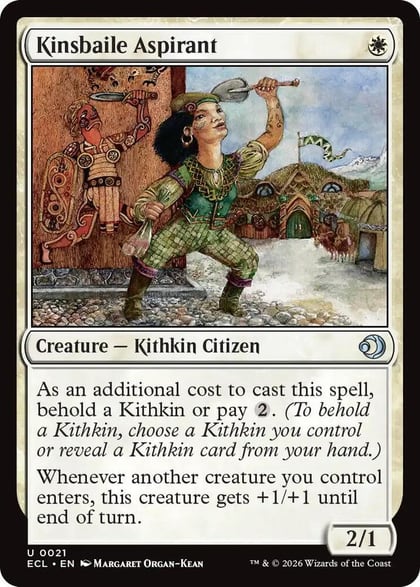 Kinsbaile Aspirant, Lorwyn Eclipsed 21