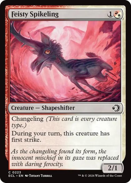 Feisty Spikeling, Lorwyn Eclipsed 223