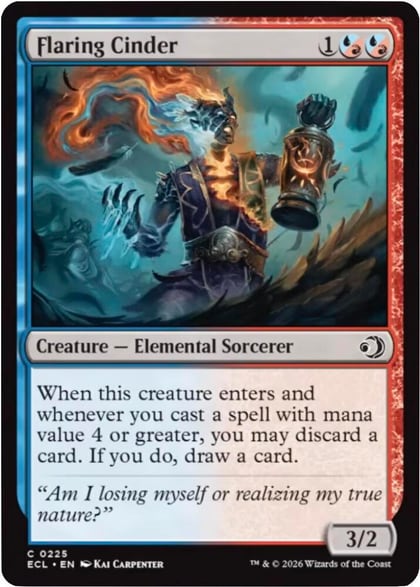 Flaring Cinder, Lorwyn Eclipsed 225
