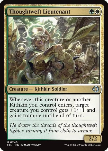 Thoughtweft Lieutenant, Lorwyn Eclipsed 246
