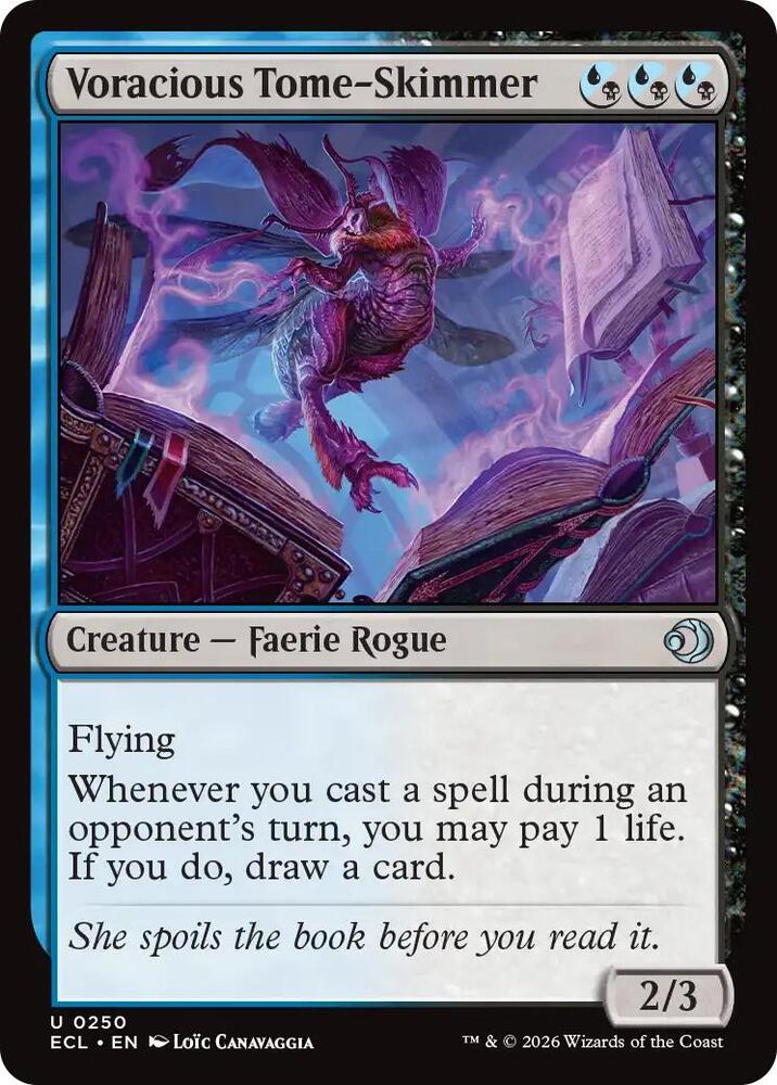 Voracious Tome-Skimmer, Lorwyn Eclipsed 250