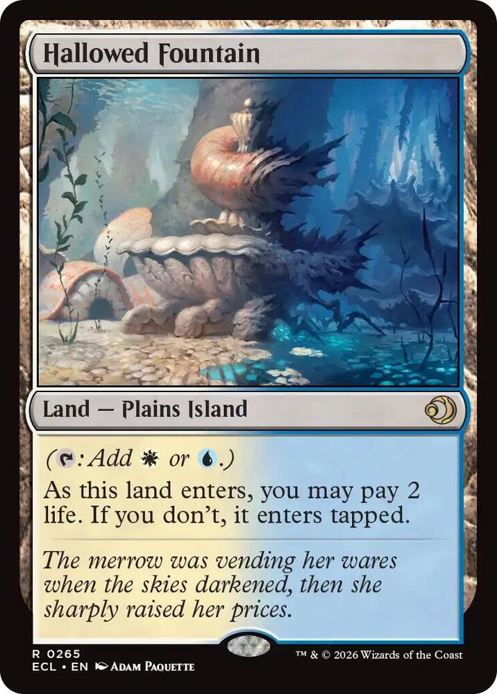Hallowed Fountain, Lorwyn Eclipsed 265