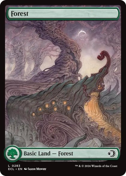 Forest (0283), Lorwyn Eclipsed 283