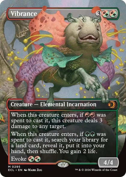 Vibrance (Borderless), Lorwyn Eclipsed 295