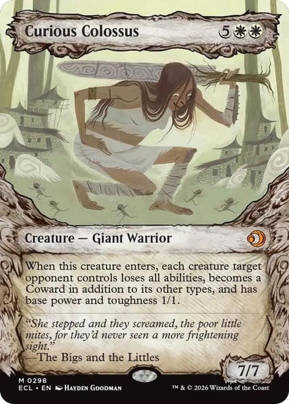 Curious Colossus (Showcase), Lorwyn Eclipsed 298