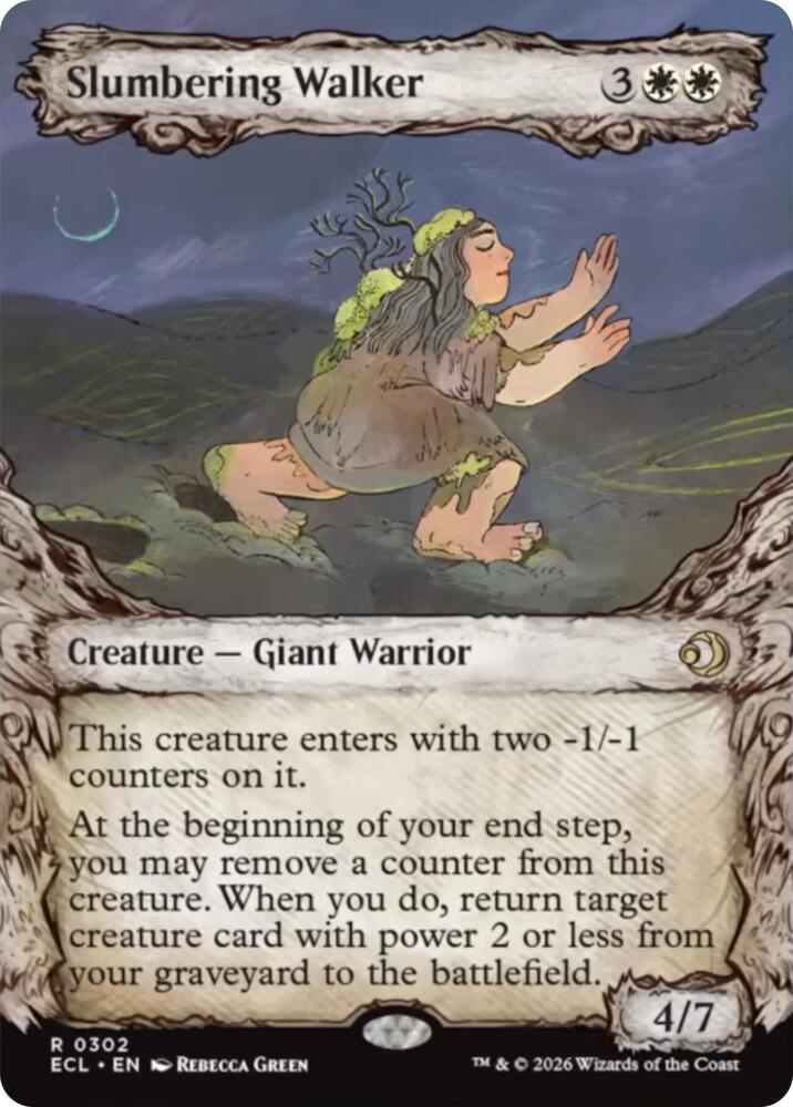 Slumbering Walker (Showcase), Lorwyn Eclipsed 302