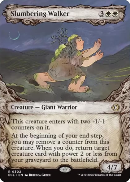 Slumbering Walker (Showcase), Lorwyn Eclipsed 302