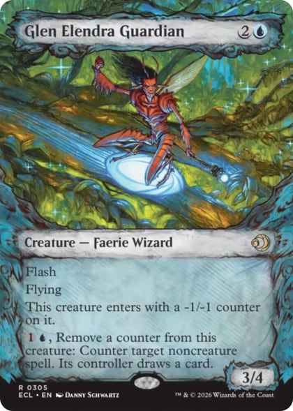 Glen Elendra Guardian (0305) (Showcase), Lorwyn Eclipsed 305