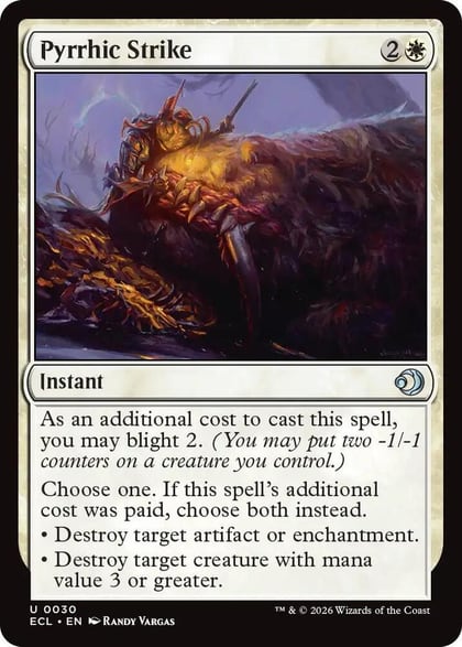 Pyrrhic Strike, Lorwyn Eclipsed 30