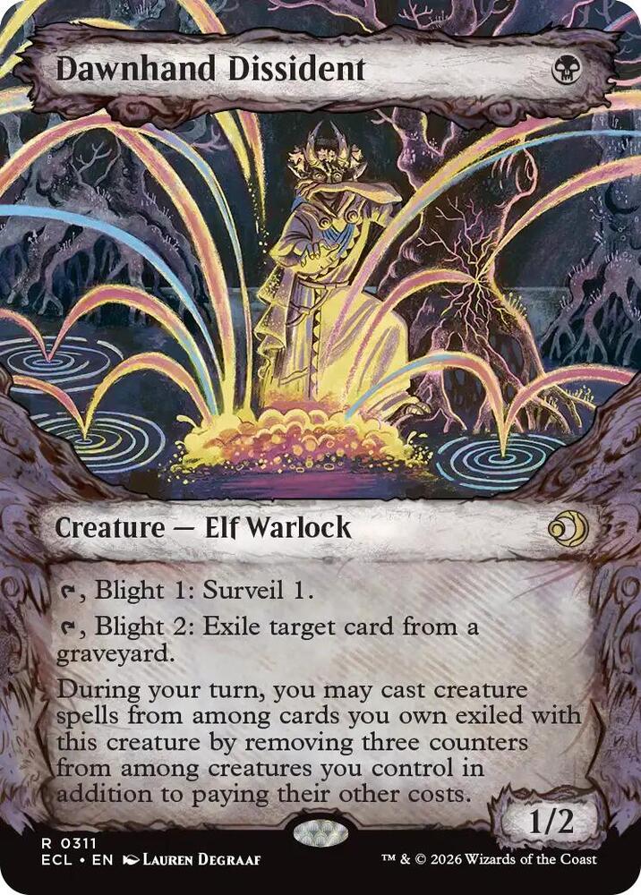 Dawnhand Dissident (Showcase), Lorwyn Eclipsed 311